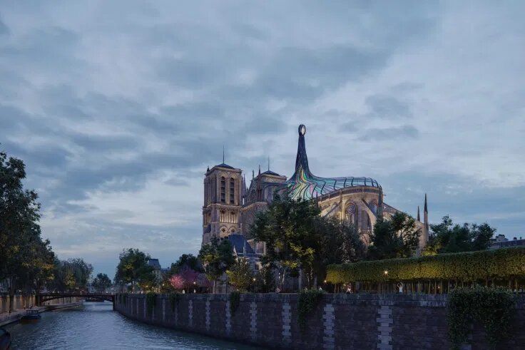 Notre-Dame de Paris : un architecte imagine le nouveau toit de la cathédrale #4