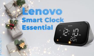 Lenovo Smart Clock Essential : un réveil connecté avec assistant Google