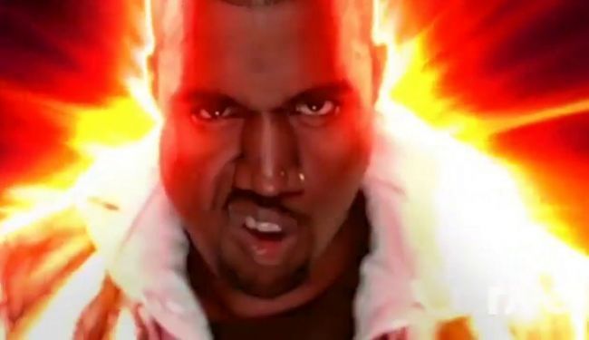 Kanye West offre à Kim Kadarshian un hologramme de son père décédé #2