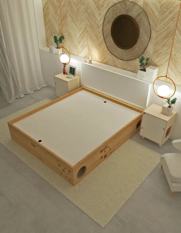 Ce lit est conçu comme un labyrinthe pour votre chat #2