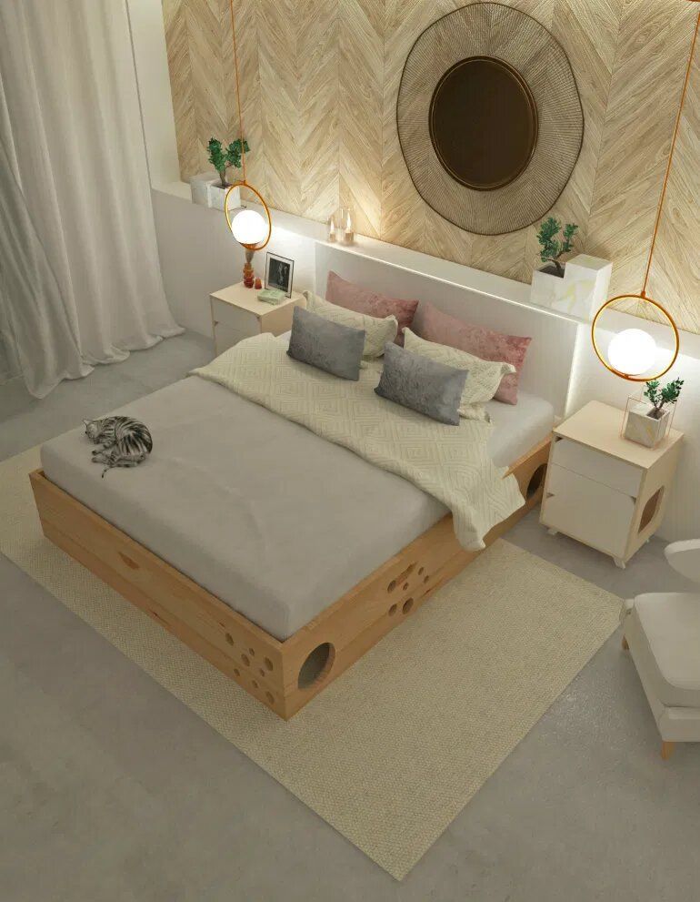 Ce lit est conçu comme un labyrinthe pour votre chat #3