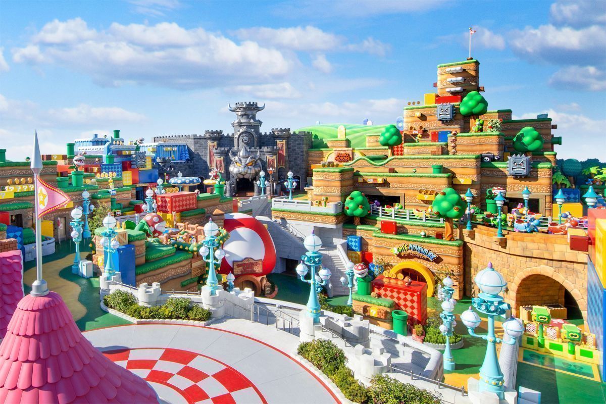 Le parc d'attractions Super Nintendo Word dévoile ses premières images
