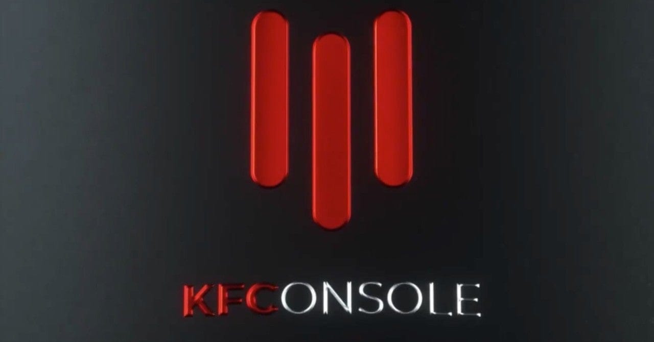 KFC lance sa première console pour concurrencer Sony et Microsoft
