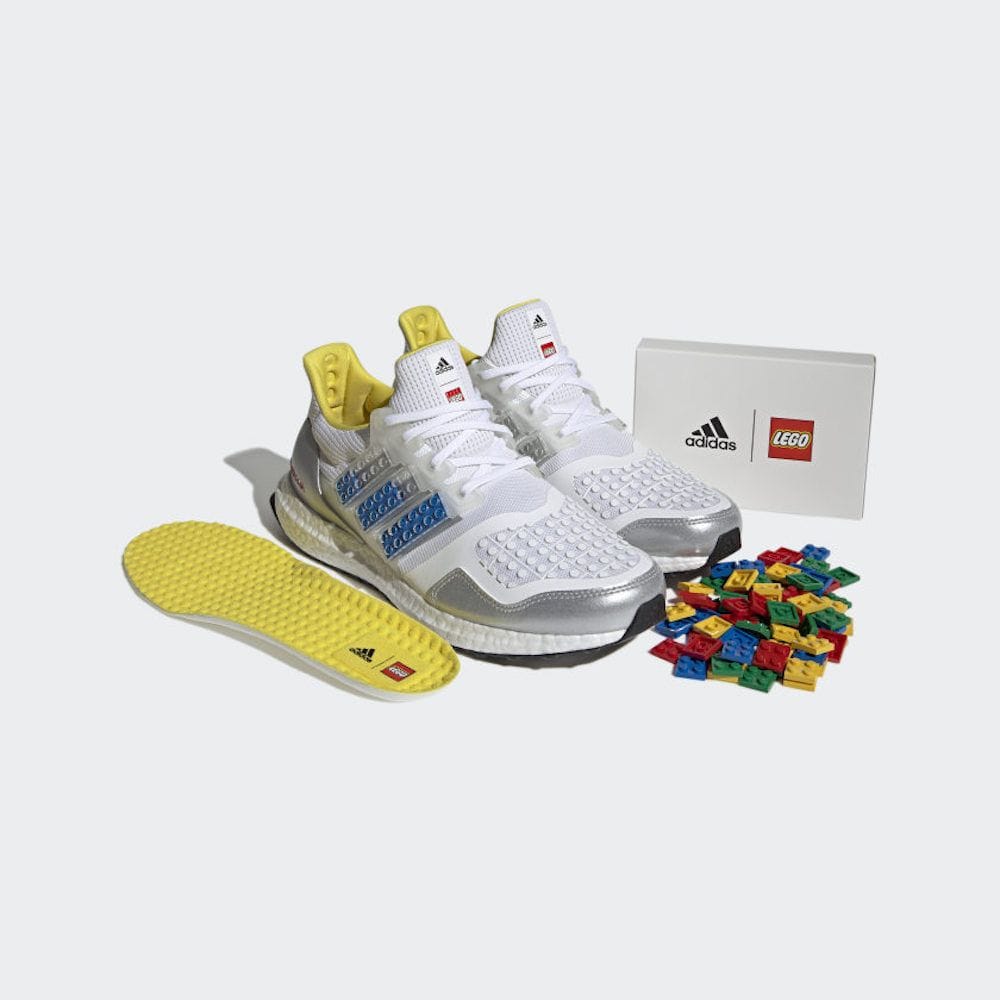 LEGO et Adidas lancent des sneakers à personnaliser avec des briques