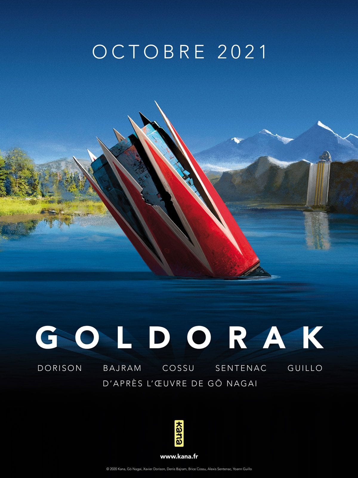 Projet G : Goldorak bientôt de retour en BD par des auteurs français #3