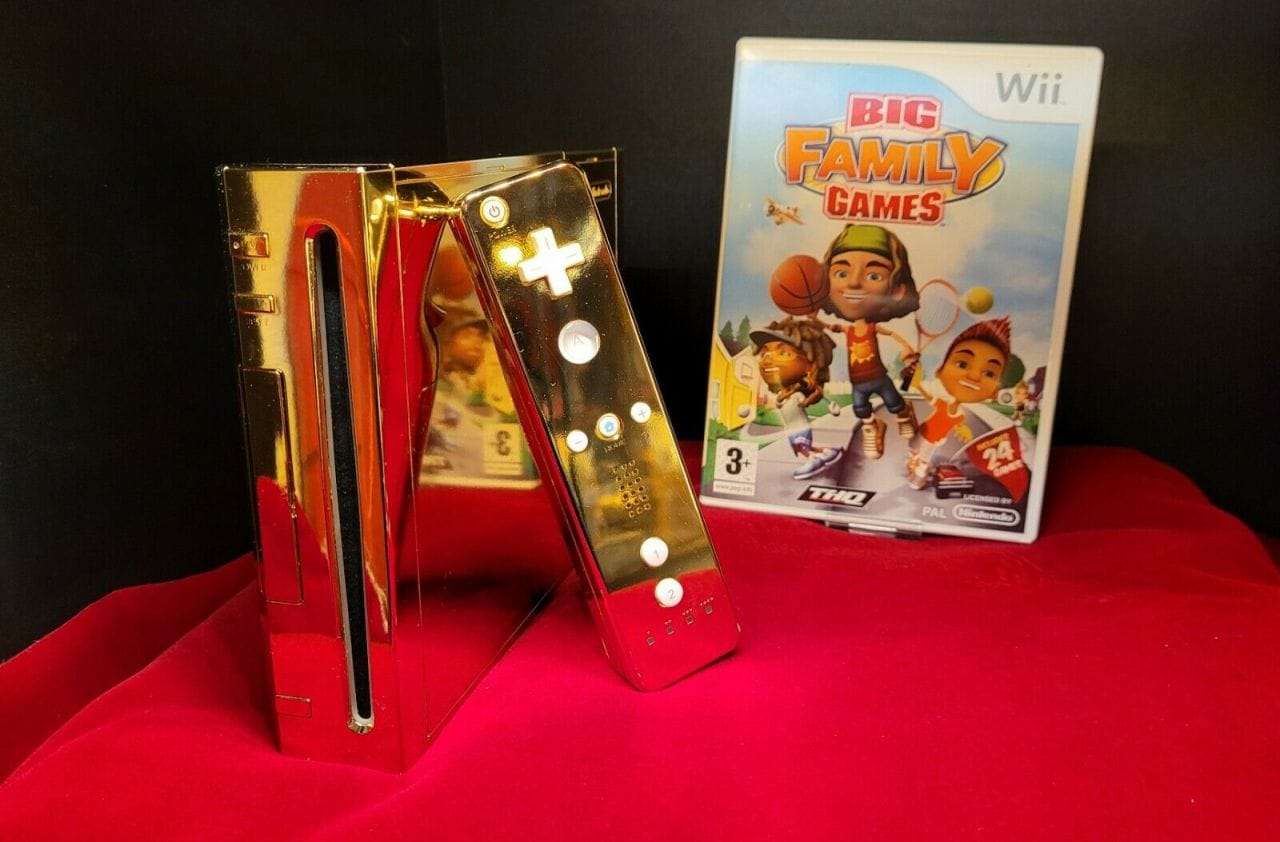 La Wii en or de la reine Elizabeth II mise en vente à 300 000 dollars