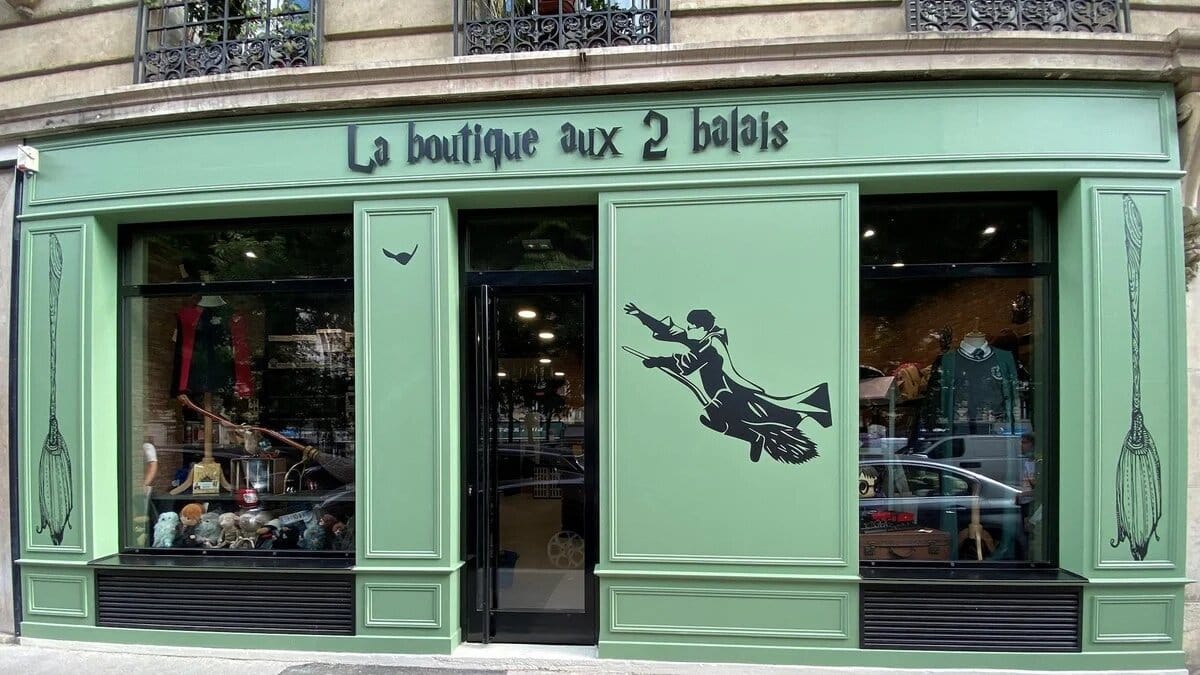 Une boutique permanente Harry Potter permanente vient d'ouvrir à Paris