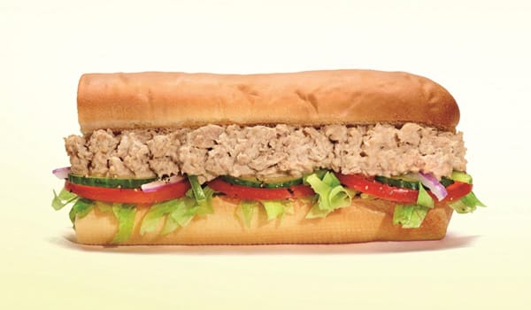 Le sandwich au thon de Subway ne contient pas de thon d'après un test ADN récent