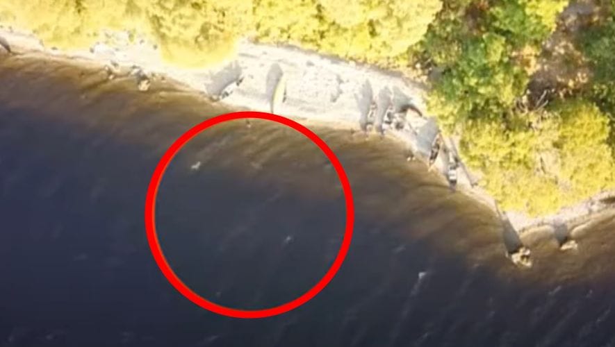 Le Monstre du Loch Ness a été filmé par un drone