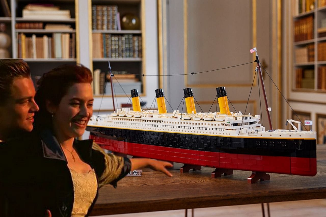 LEGO sort un Titanic à 9090 briques, le plus gros de tous les sets !