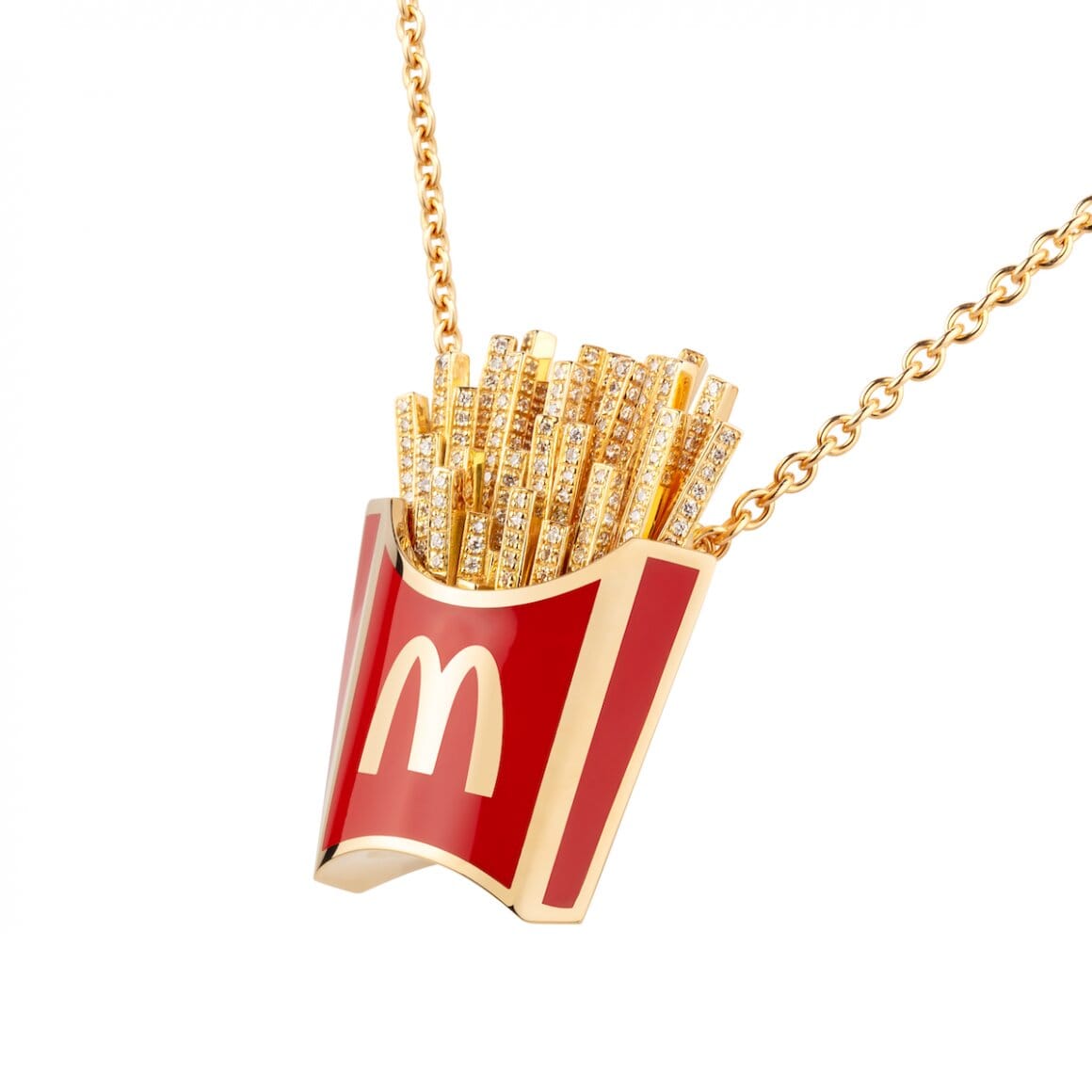 McDonald's vous fait gagner un pendentif frites à 15000 € ! #2