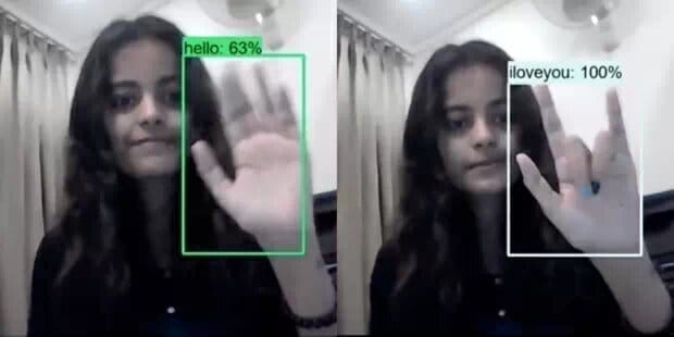 Conçue par une étudiante, cette IA traduit la langue des signes en temps réel #3