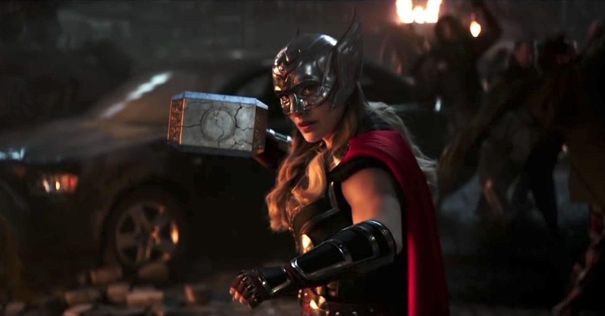 La bande annonce de Thor Love & Thunder dévoile Jane Foster en Lady Thor