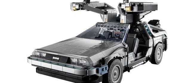 LEGO lance un set Retour vers le Futur avec une Delorean entièrement customisable