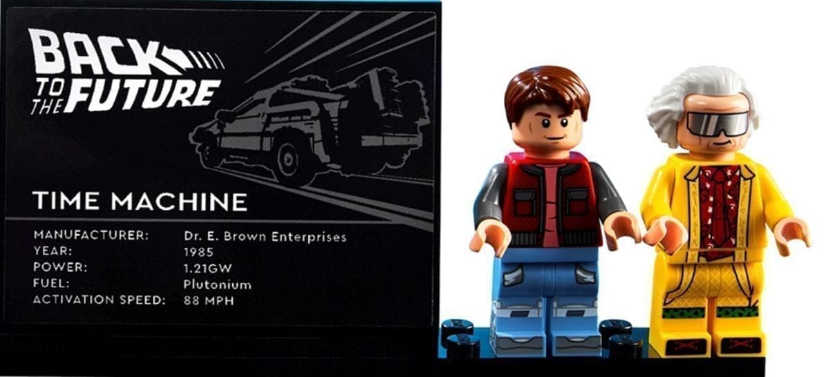 LEGO lance un set Retour vers le Futur avec une Delorean entièrement customisable #3