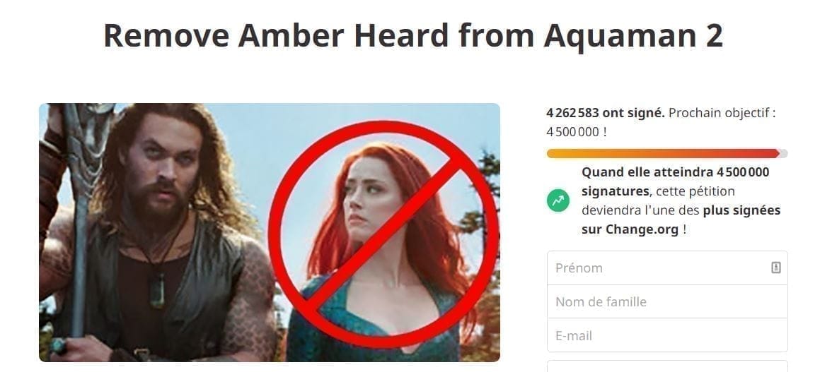 Le role d'Amber Heard dans Aquaman 2 écourté et son contrat d'exclusivité annulé #2