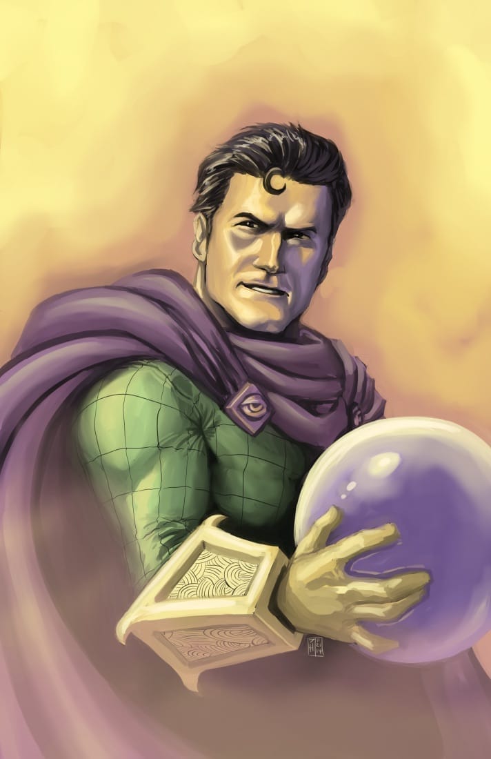 Bruce Campbell incarnait bien Mysterio depuis le tout premier film Spider-Man #7