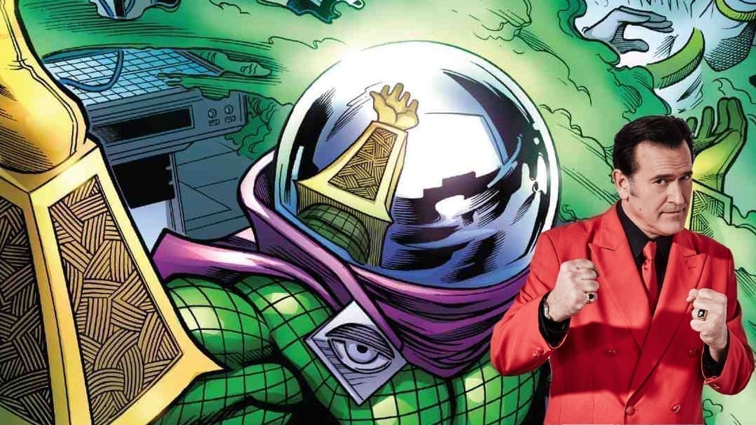 Bruce Campbell incarnait bien Mysterio depuis le tout premier film Spider-Man