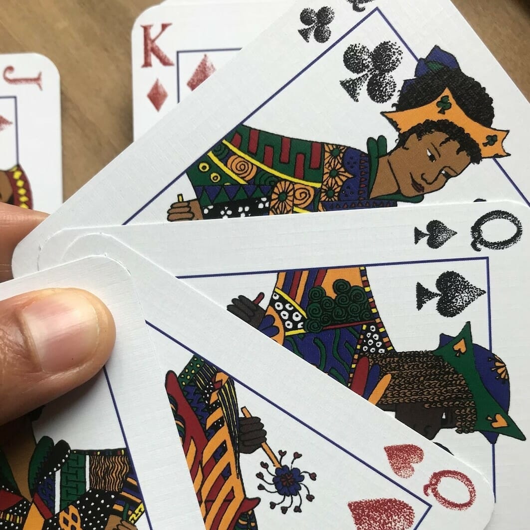 Afrö, un jeu de cartes inclusif avec des valets, des dames et des rois noirs #2