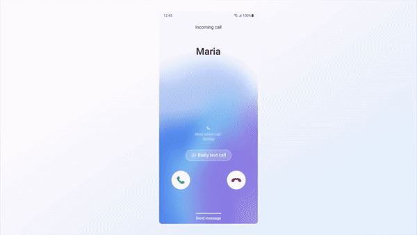 Bixby Text Call imite votre voix et répond à votre place au téléphone