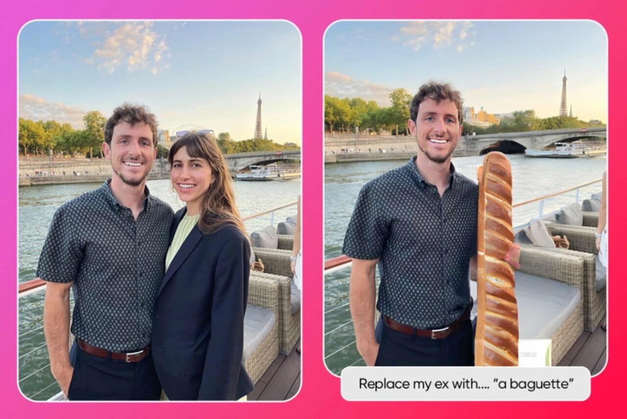 Picsart remplace votre ex sur vos photos grâce à l'IA