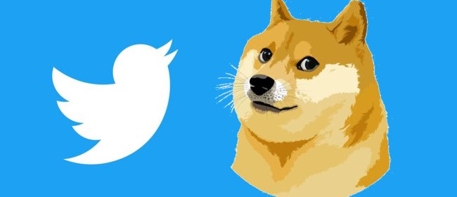 Twitter change de logo pour celui du Dogecoin et le cours de la cryptomonnaie s'envole