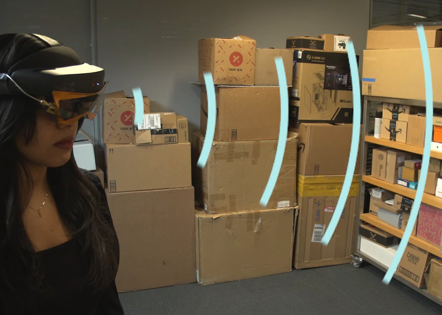 Le MIT dévoile un casque à rayons X pour voir à travers les emballages