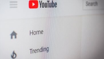 Youtube application screengrab