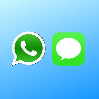 Vous pourrez bientôt envoyer un message depuis WhatsApp sur iMessages