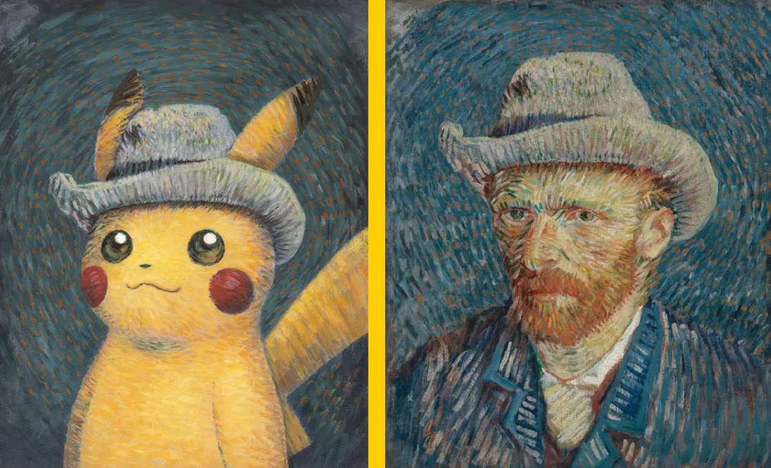 La carte ˝Pikachu au chapeau de feutre gris˝ retirée du musée Van Gogh à cause de spéculateurs #2