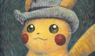 La carte "Pikachu au chapeau de feutre gris" retirée du musée Van Gogh à cause de spéculateurs