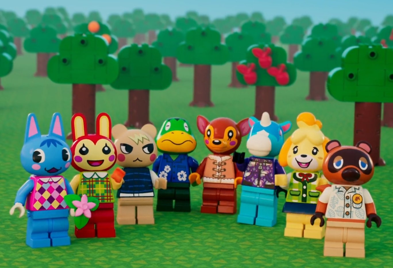 Nintendo et LEGO s'associent pour lancer un set Animal Crossing