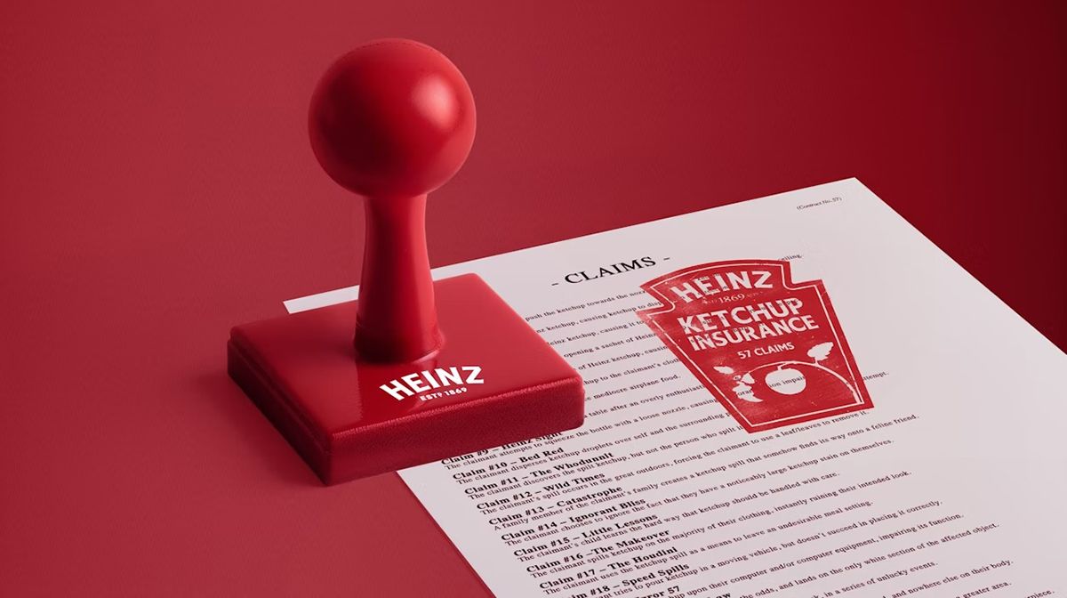 Heinz lance une assurance pour vous indemniser en cas d'accident de Ketchup #2